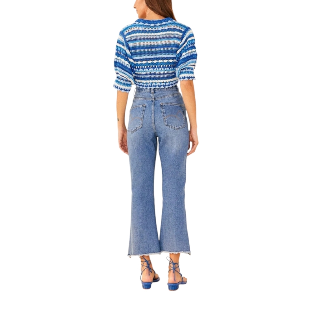 NWT • FARM RIO | Light Wash Carrot Denim Jeans in Size 23 - Picture 2 of 6